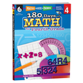 Shell Education 180 Days of Math Book, Grade 4 50807